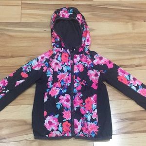 Osh Kosh Floral Windbreaker Jacket